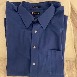 Men’s Chaps Dress Shirt XXL, 18-18.5, 34/35 sleeve